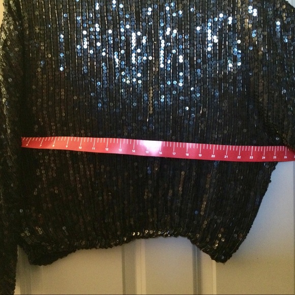 Joseph LeBon Flawless Vintage silk beaded evening blouse. - Picture 5 of 9